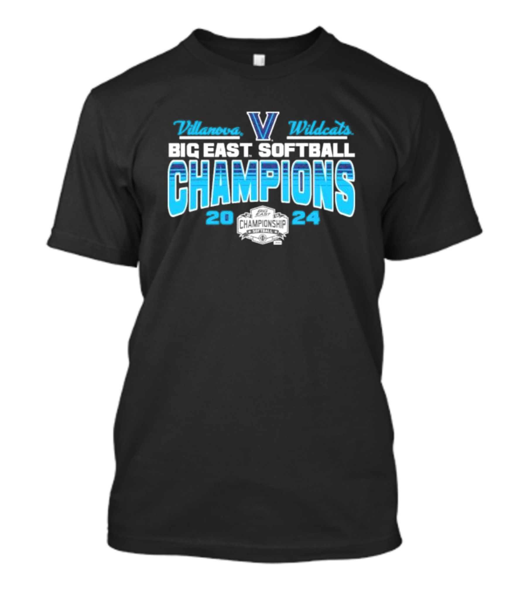 Villanova Wildcats Big East Softball Champions T-Shirt