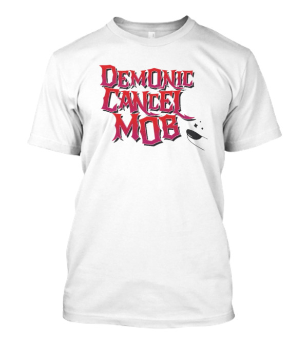 Demonic Cancel Mob Vintage Gothic T-Shirt