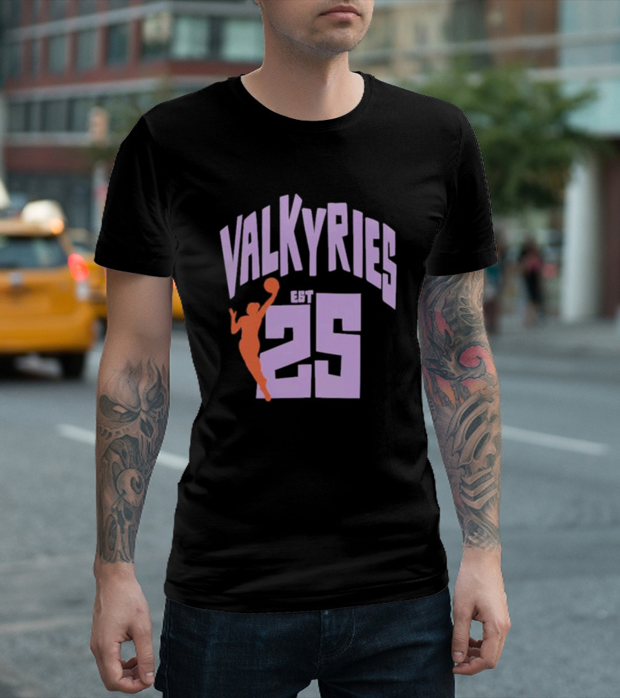 Golden State Valkyries EST 25 Basketball Playa Society T-Shirt
