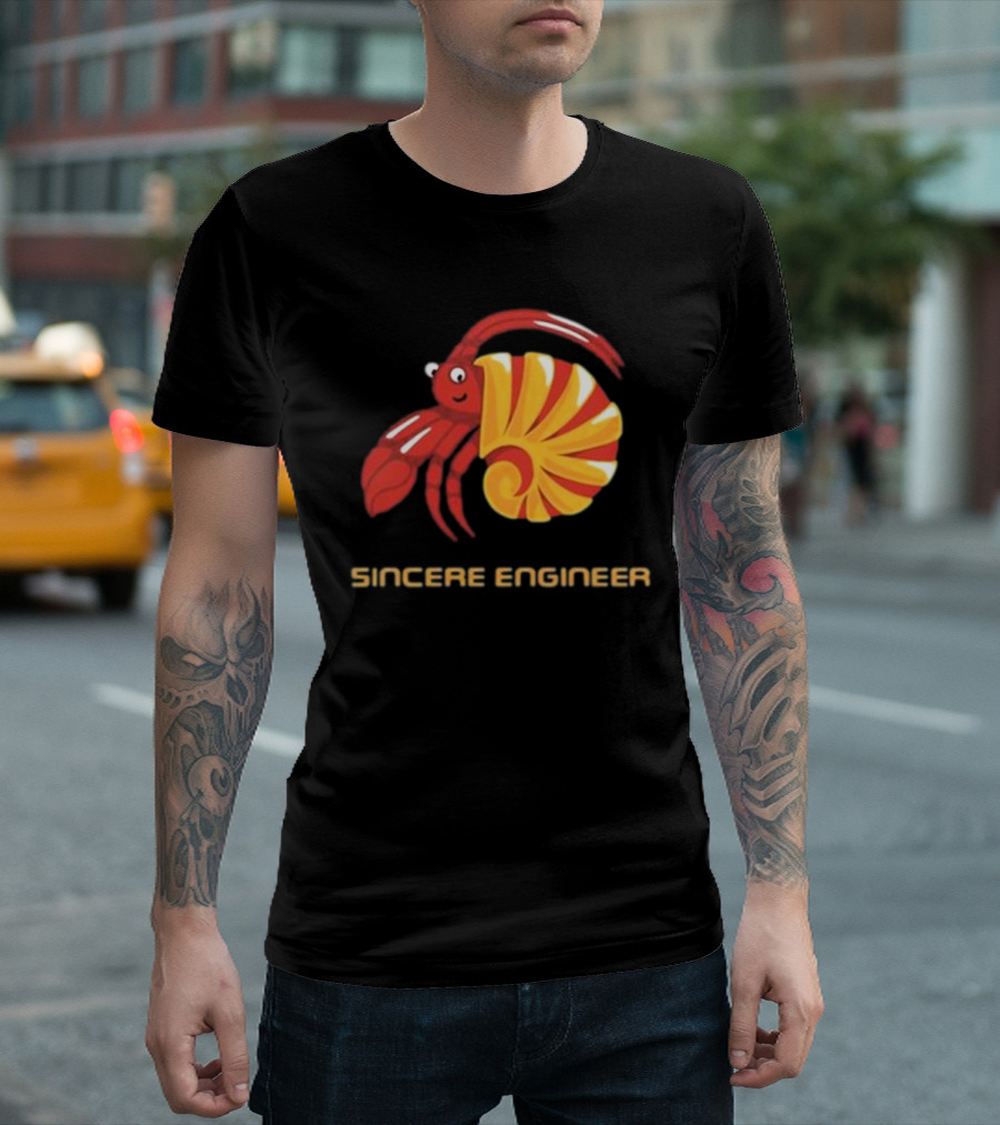 Sincere Engineer Hermit Crab T-Shirt