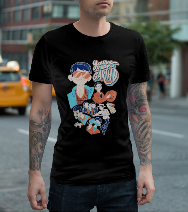 You’ve Been Garthed Blue Cartoon Character Collection T-Shirt