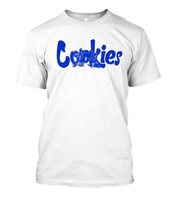 Cookies X Otxboyz Out Of The Box Graffiti Blue Streetwear Collaboration T-Shirt