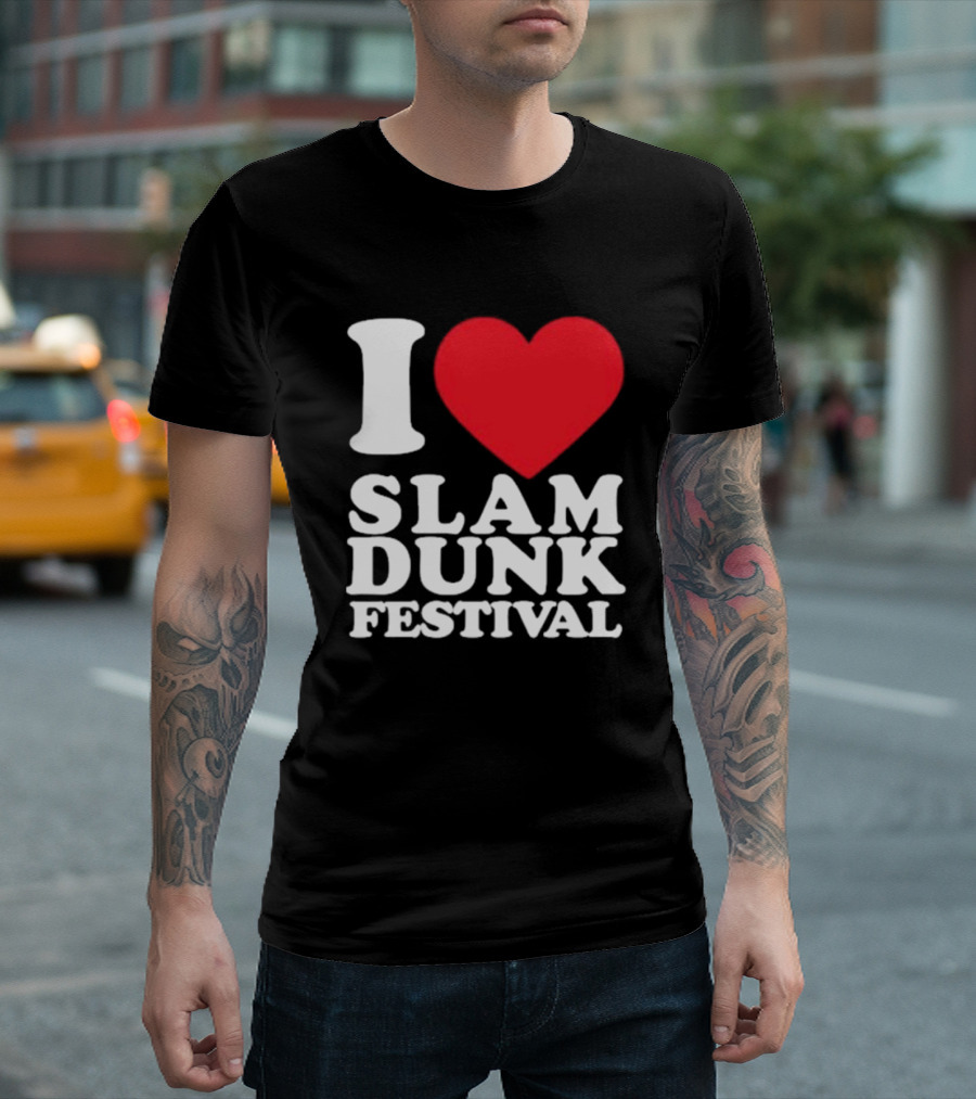 I Heart Slam Dunk Festival T-Shirt