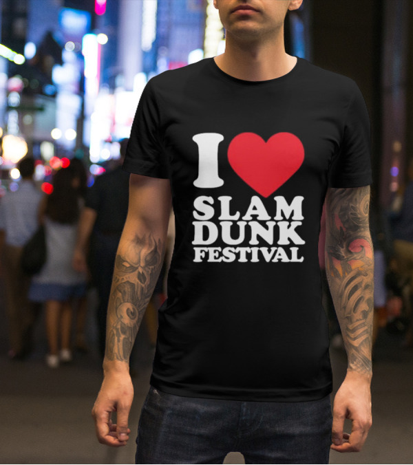 I Heart Slam Dunk Festival T-Shirt