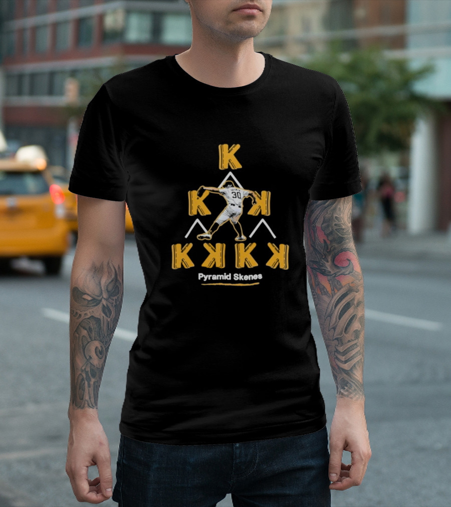 Pyramid Skenes K Baseball Pitcher T-Shirt