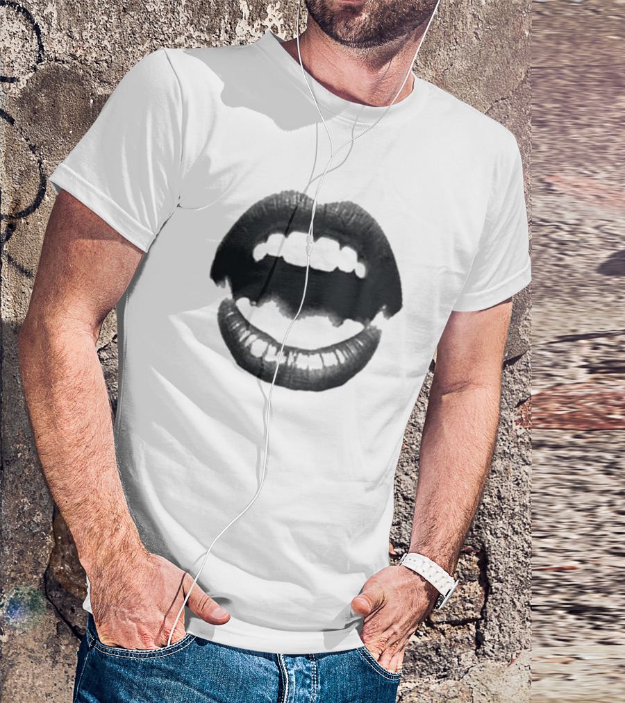 Vibe2k Open Wide Iconic Lip T-Shirt
