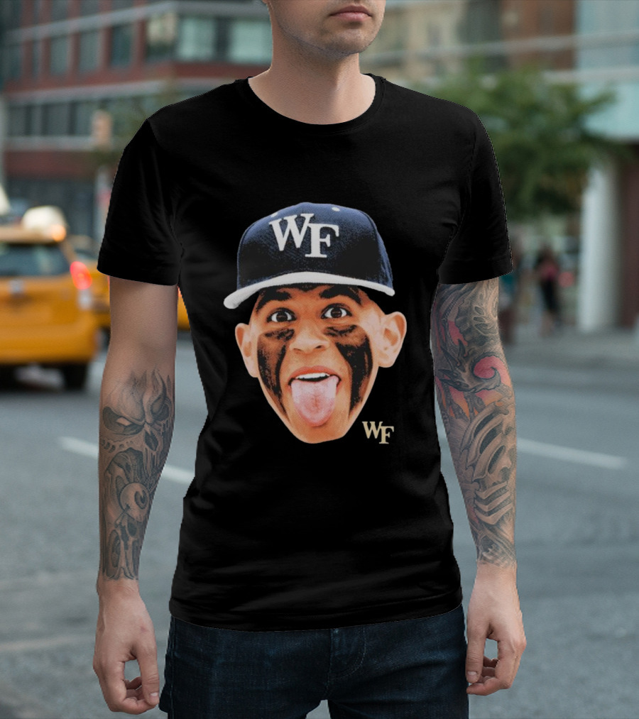 WF Baseball Cap Face Adam Tellier W WF T-Shirt