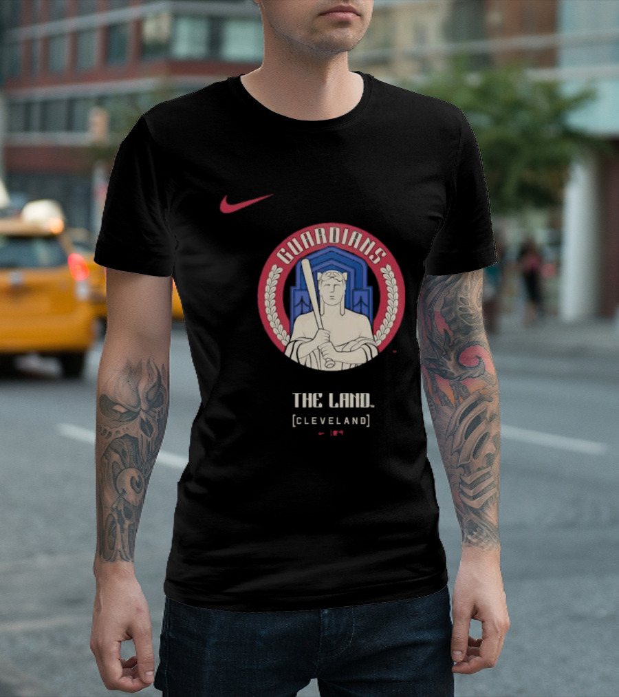 Cleveland Guardians The Land City Connect T-Shirt
