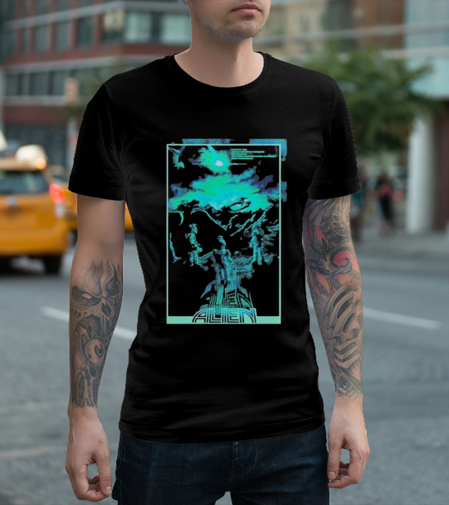 Alien Priority One Insure Return of Organism for Analysis Sci-Fi Scene T-Shirt