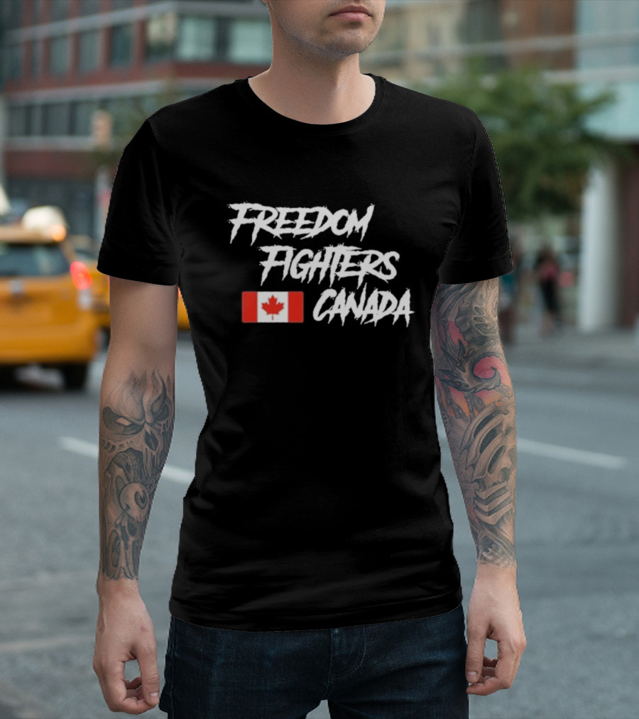Freedom Fighters Canada Flag T-Shirt