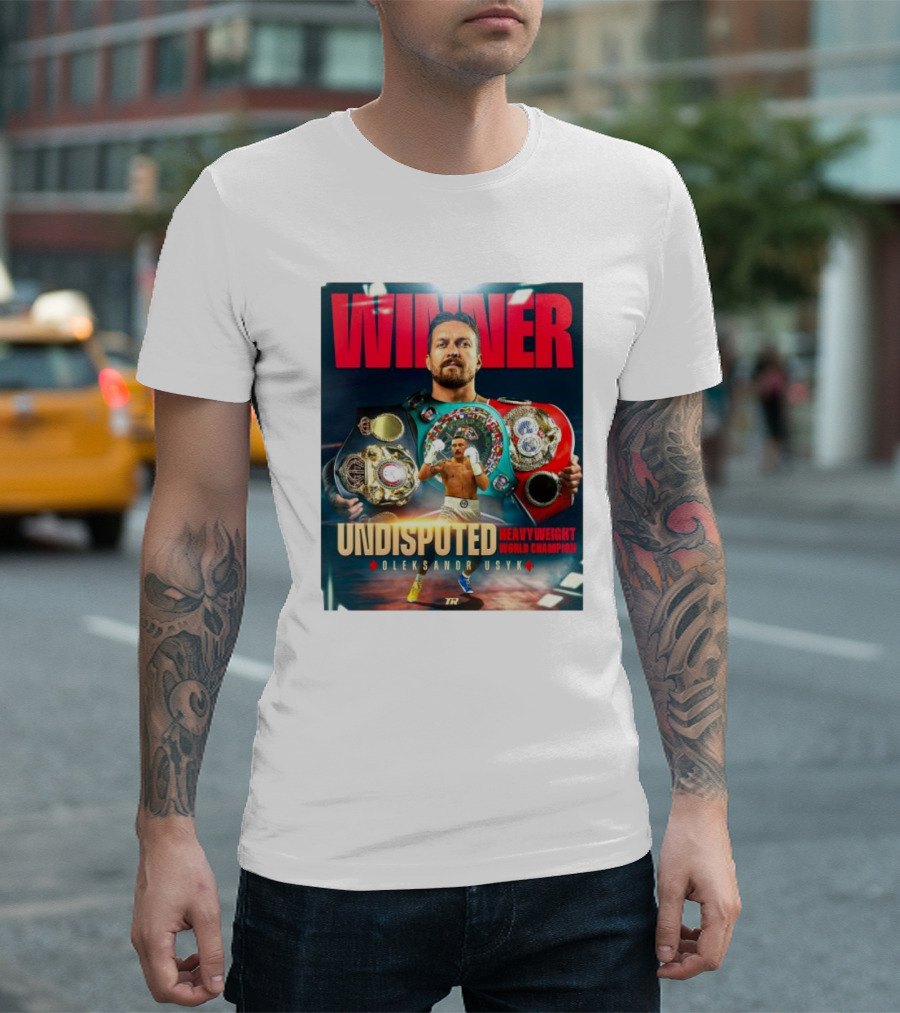 Winner Undisputed Heavyweight World Champion Oleksandr Usyk T-Shirt