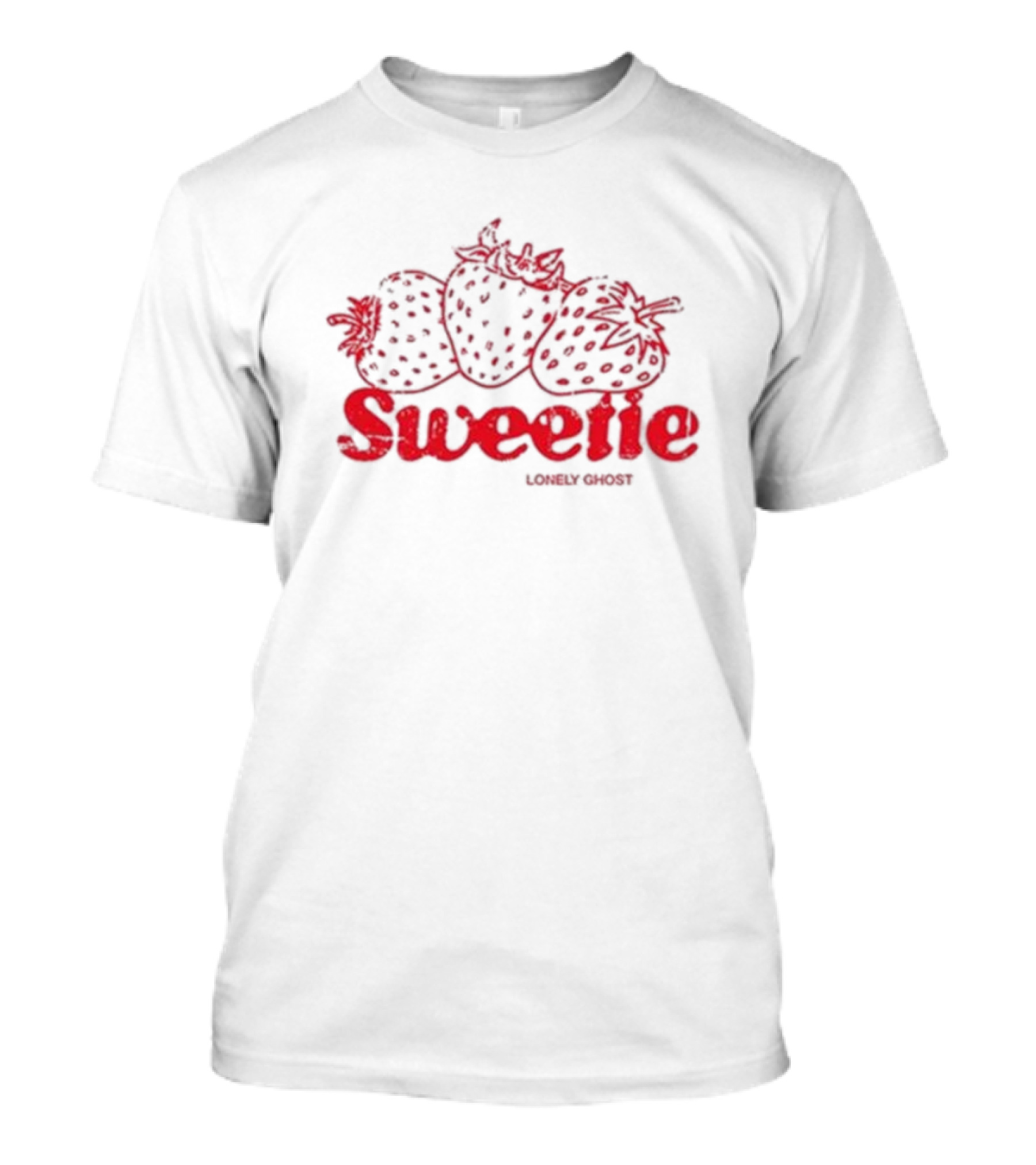 Lonely Ghost Sweetie Red Strawberries T-Shirt