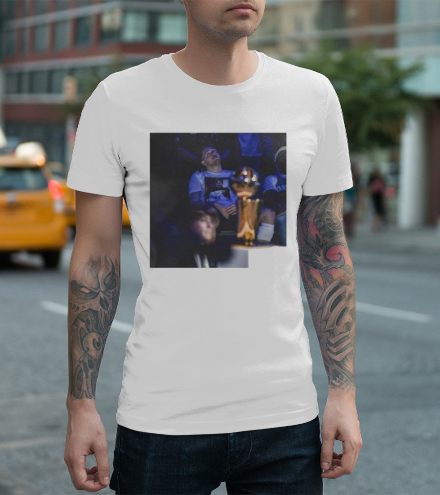 Luka Doncic Envisioning Victory With The Trophy T-Shirt