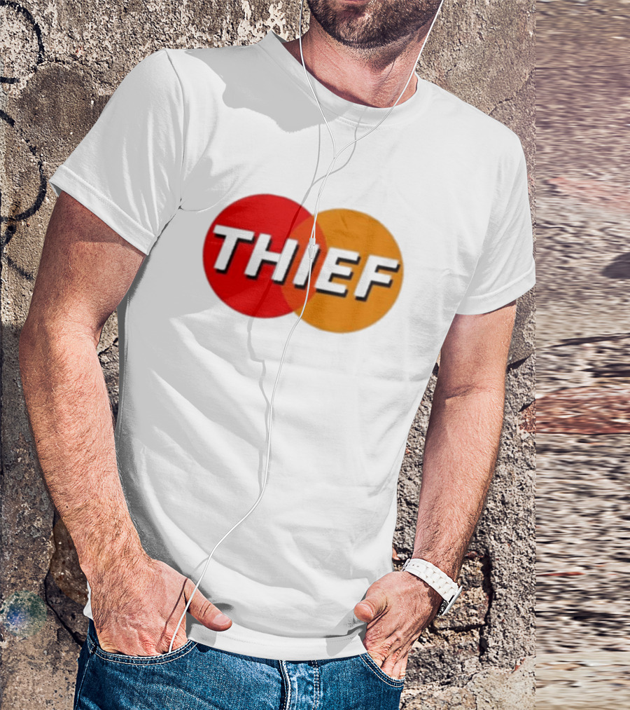 THIEF Logo Parody Mastercard T-Shirt
