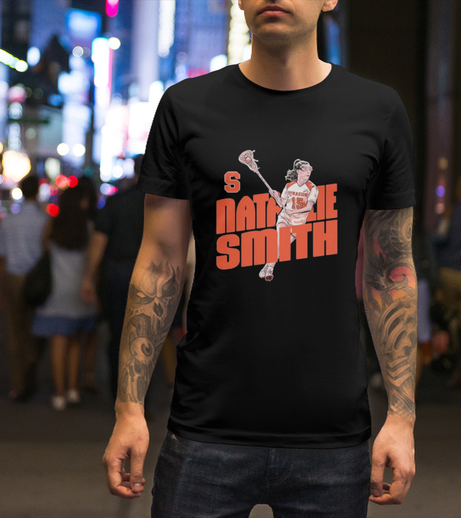 Syracuse Lacrosse Natalie Smith Number 15 Player T-Shirt