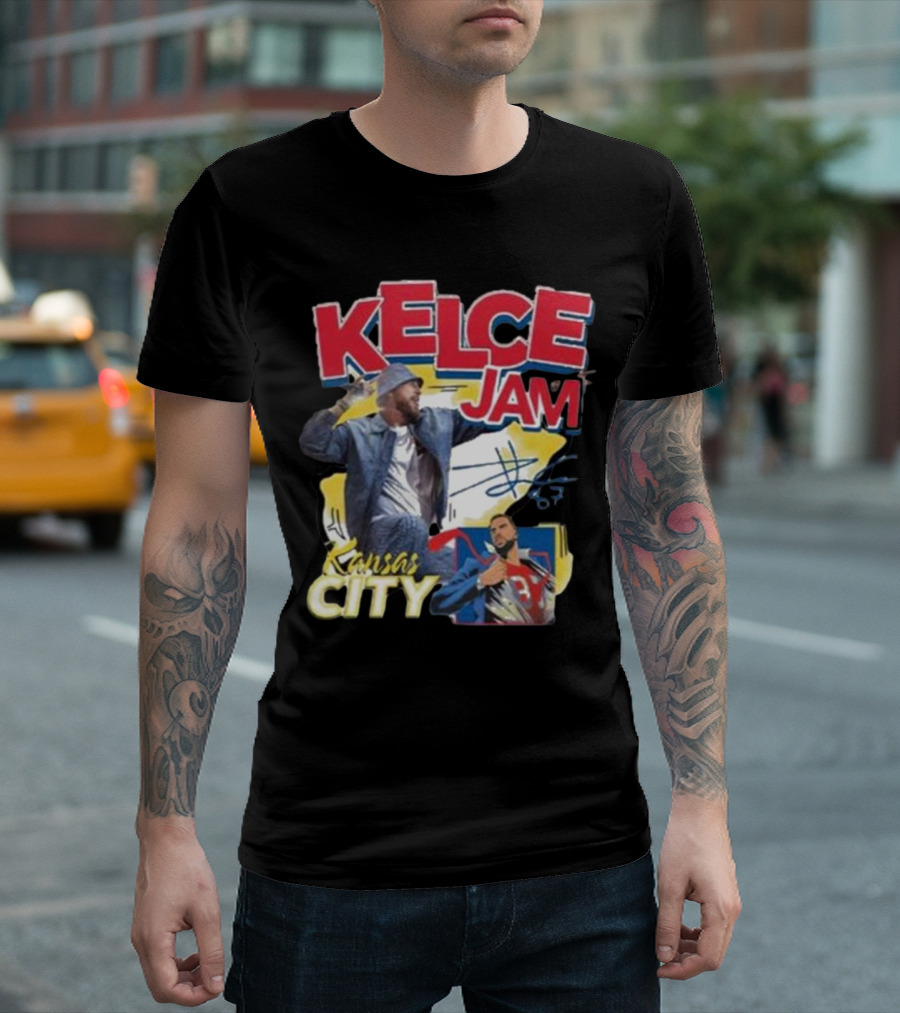 Kelce Jam Kansas City Travis Kelce T-Shirt