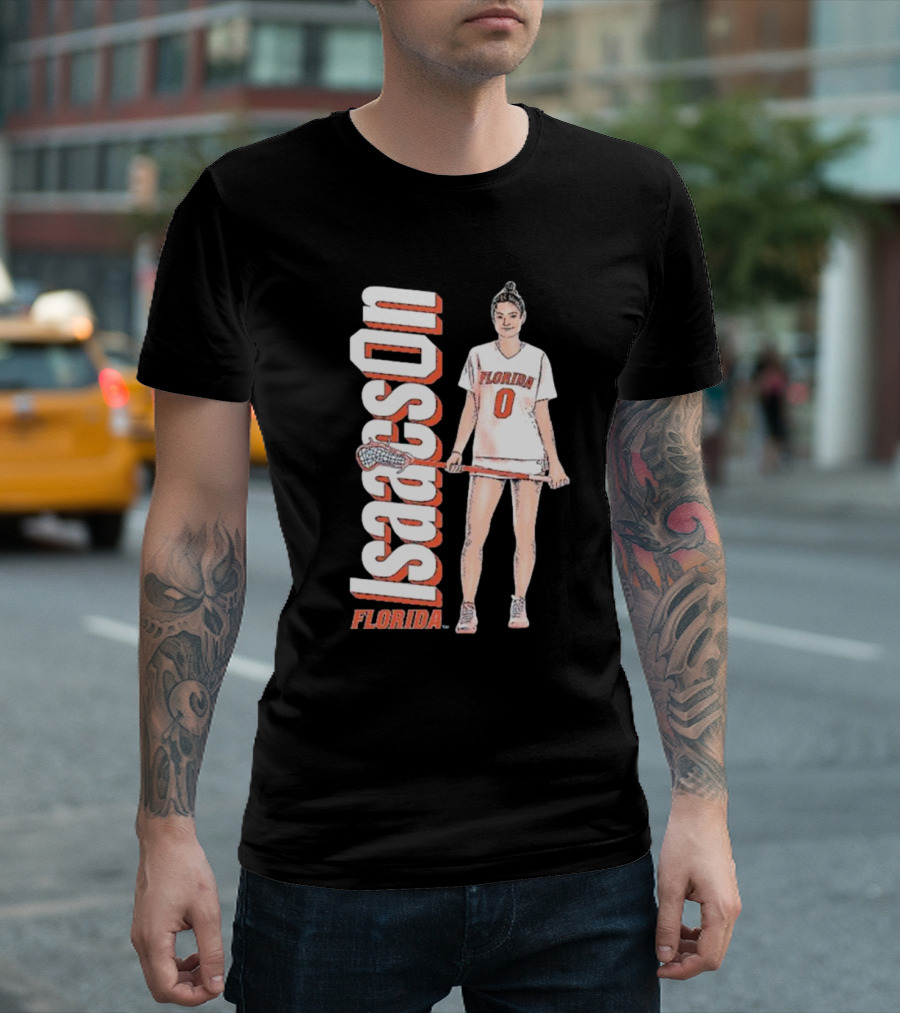 Isaacson Florida Gators Softball Player T-Shirt