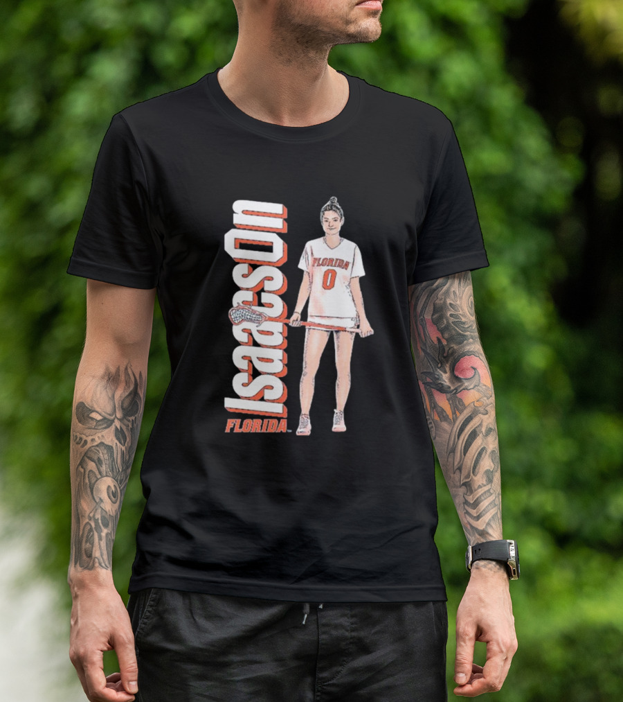 Isaacson Florida Gators Softball Player T-Shirt