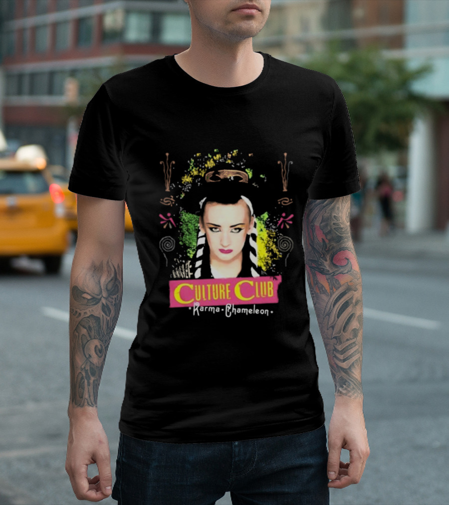 Culture Club Karma Chameleon Boy George T-Shirt