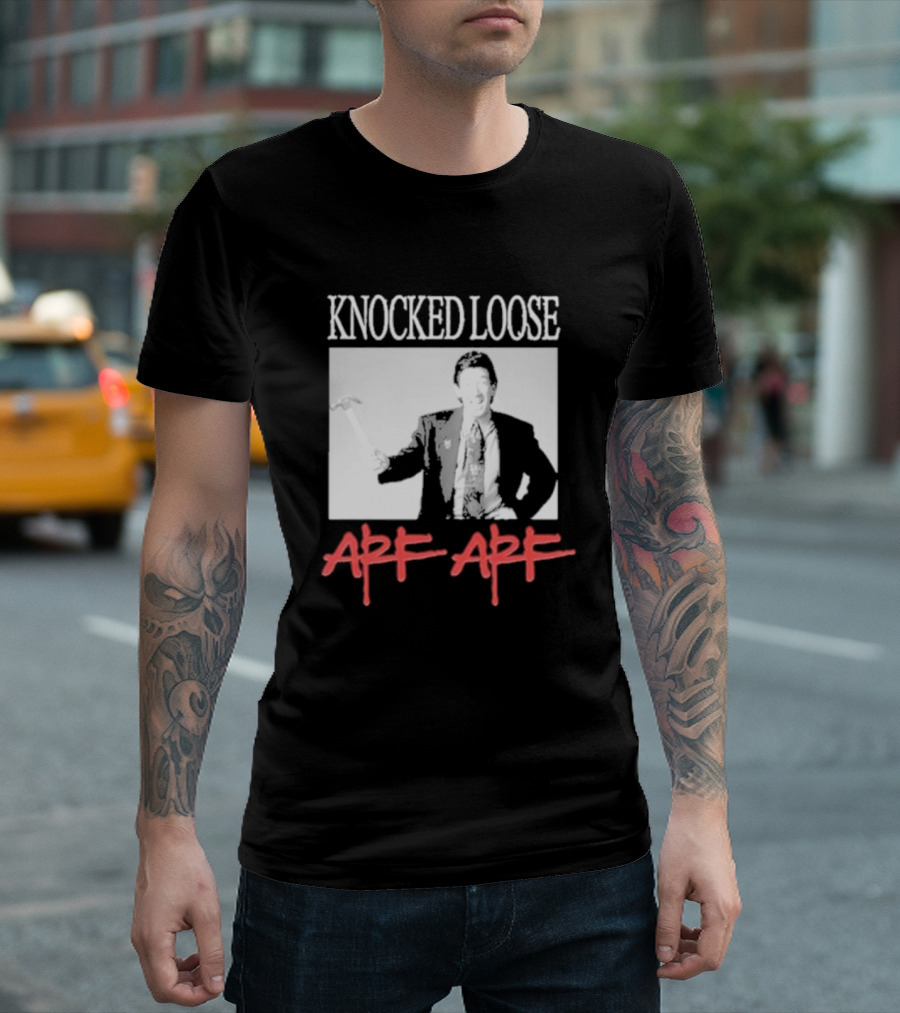 Knocked Loose Arf Arf Hammer Iconic Character T-Shirt