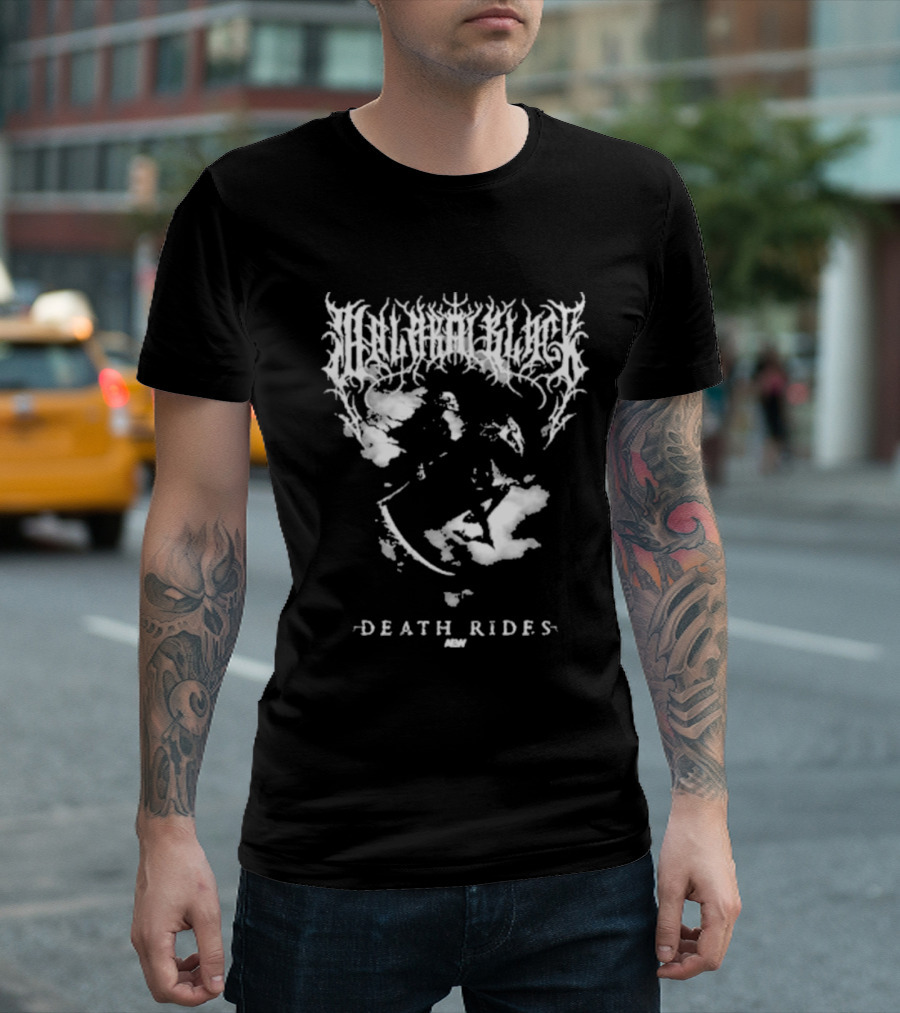 Malakai Black Death Rides AEW T-Shirt