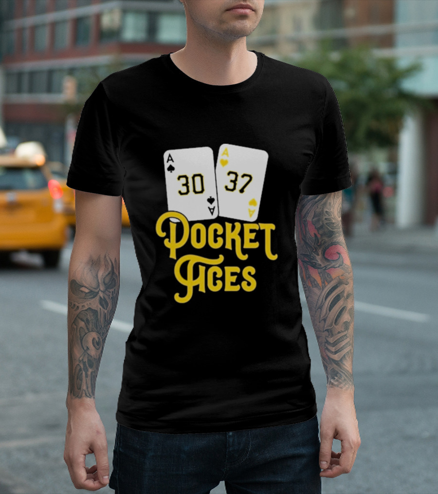 Pocket Aces 30 37 Playing Cards T-Shirt