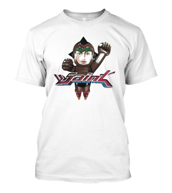 Saint Michael Astro Boy Retro Robot T-Shirt