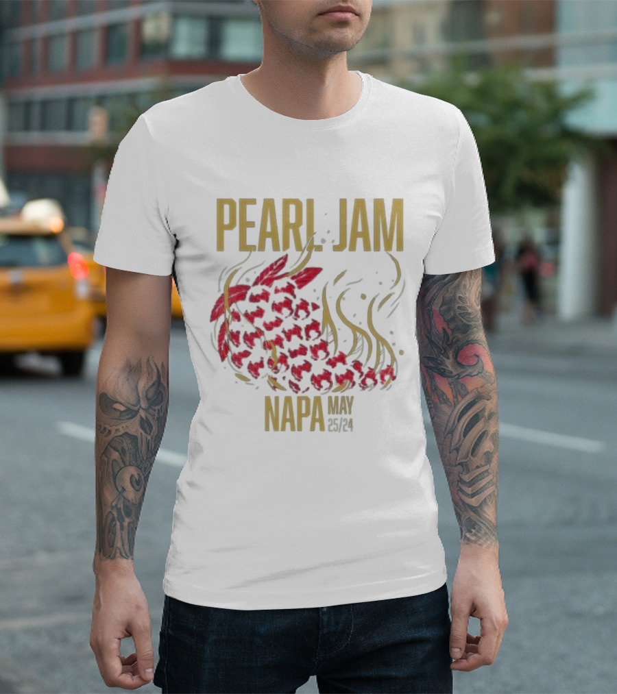 Pearl Jam Napa May 25/24 T-Shirt