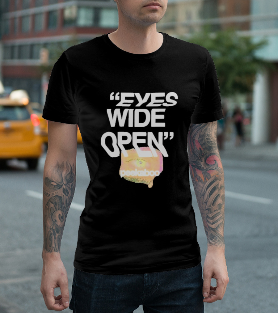 Eyes Wide Open Peekaboo T-Shirt