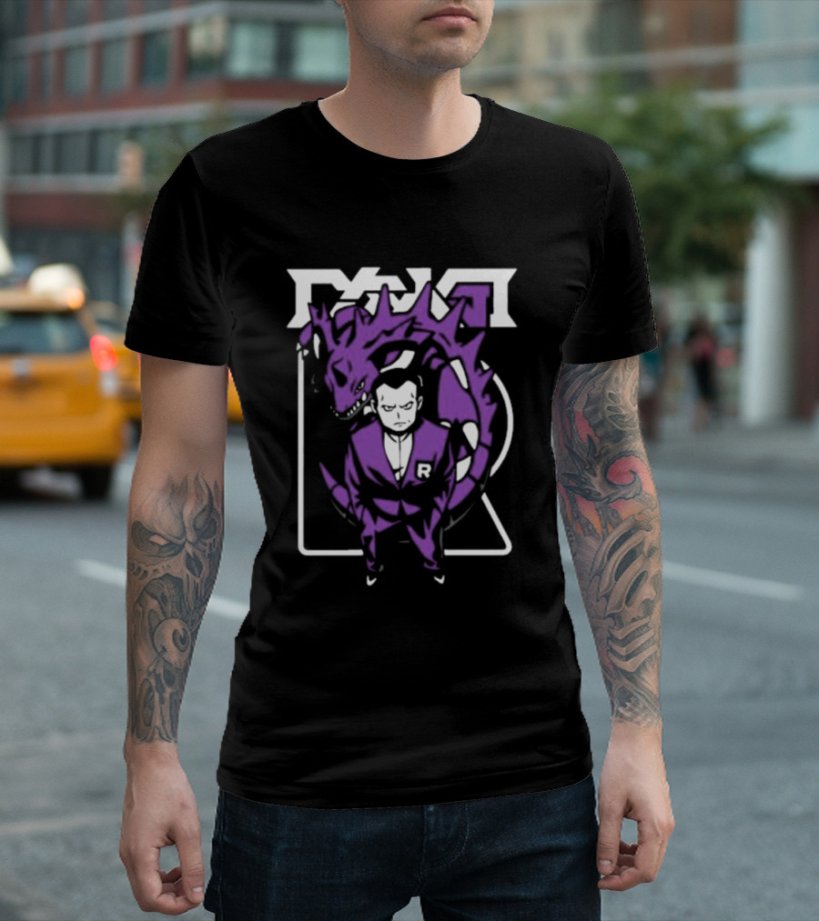 Pikachu Secret Teams R Boss Giovanni Shadow Charizard T-Shirt