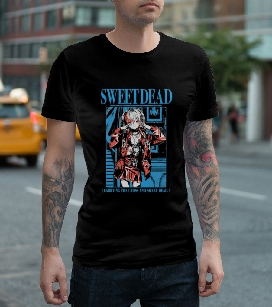 Sweet Dead Carrying the Cross Anime T-Shirt