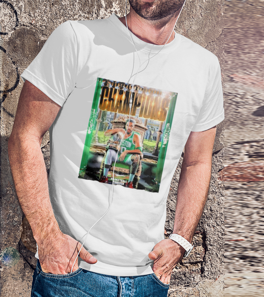 Boston Celtics Champions Basketball Forever T-Shirt