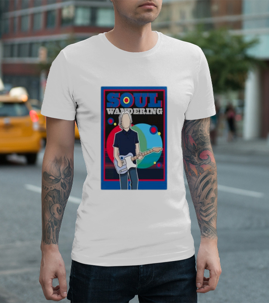 Soul Wandering Retro Guitarist T-Shirt
