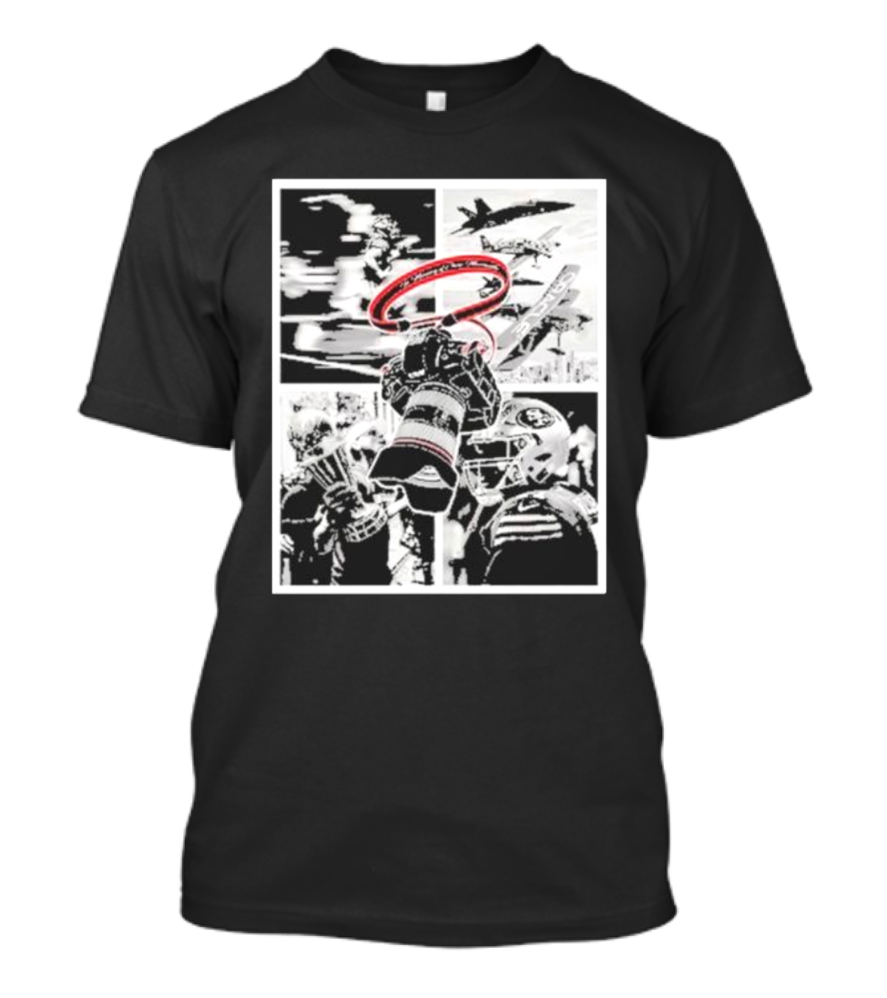 Warriors In Memory Of Chris Mezzavilla San Francisco 49ers Football Jets Flyover T-Shirt
