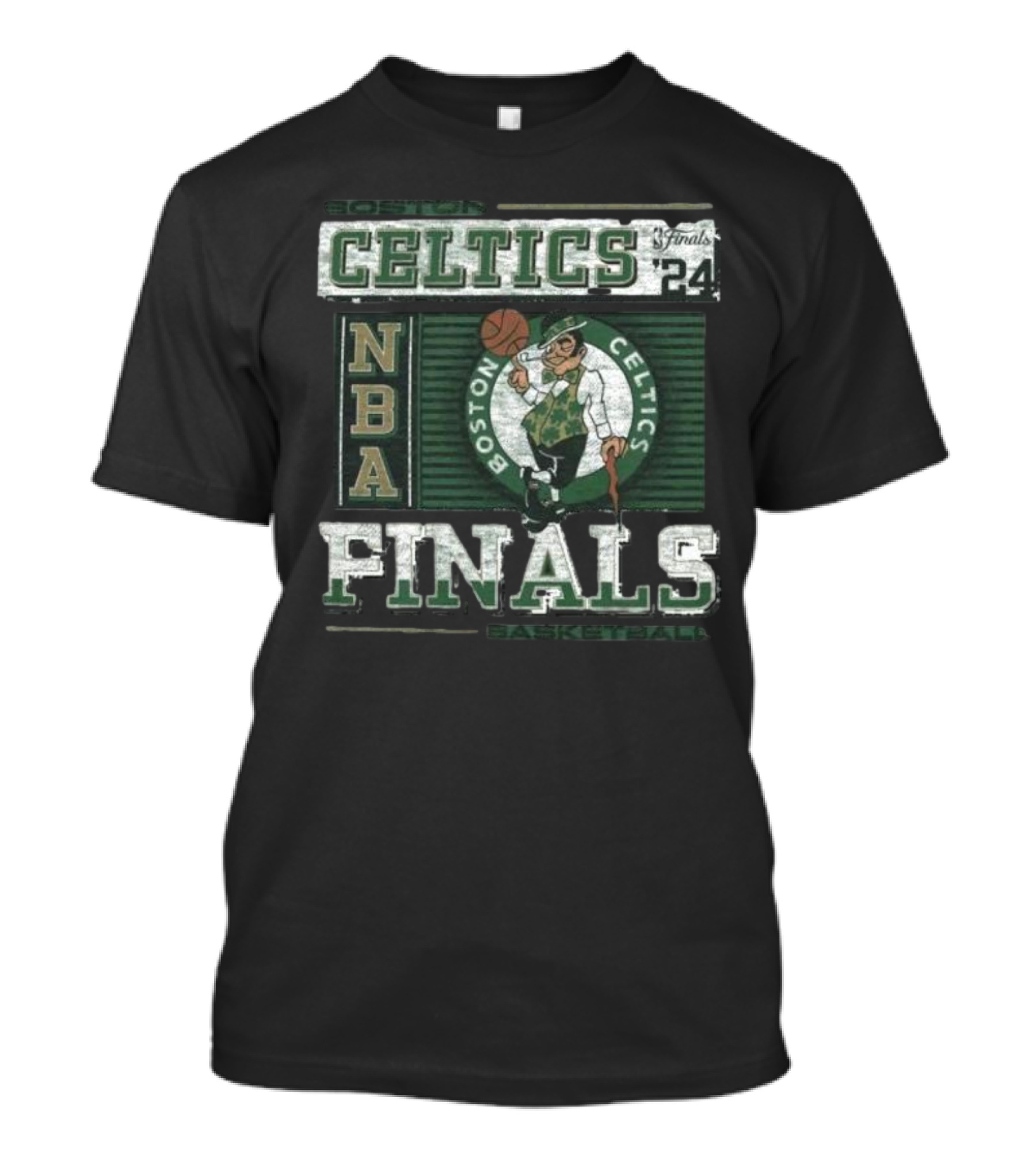 Boston Celtics 2024 NBA Finals Basketball Champions Celtics T-Shirt