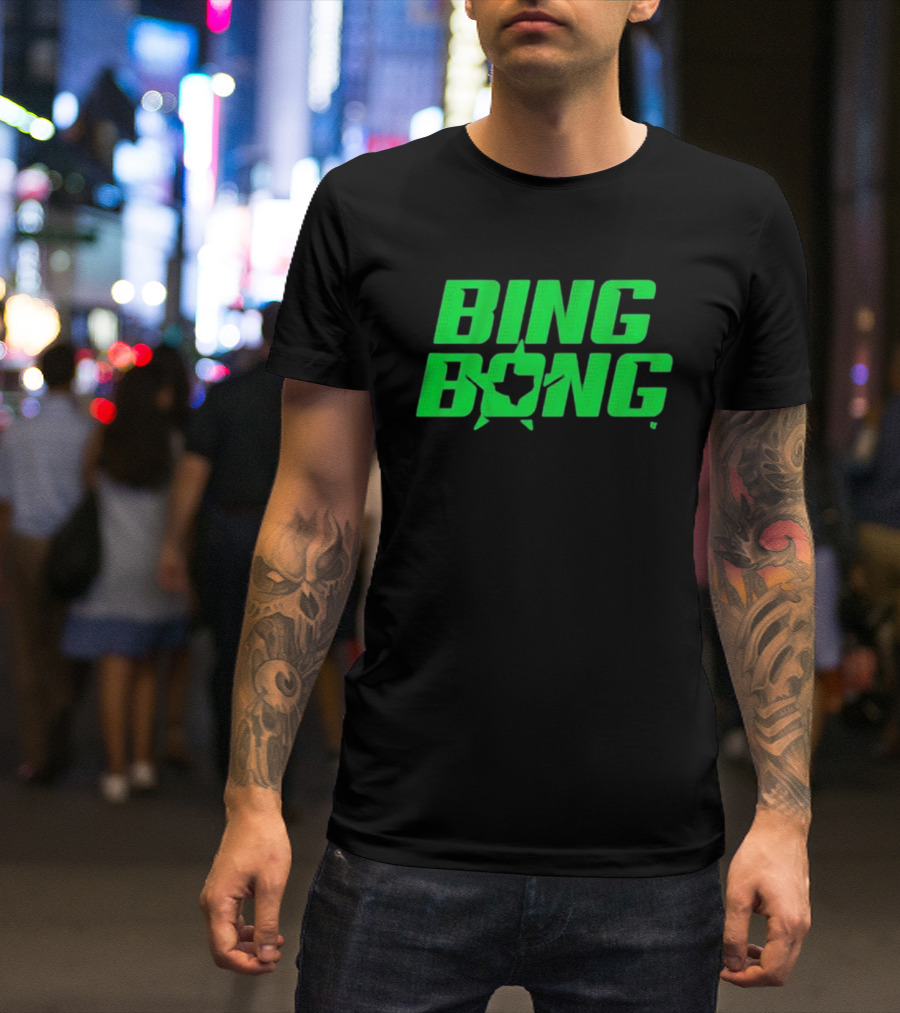 Dallas Stars Hockey Bing Bong Texas T-Shirt