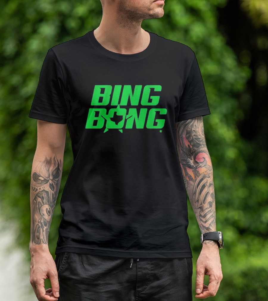 Dallas Stars Hockey Bing Bong Texas T-Shirt
