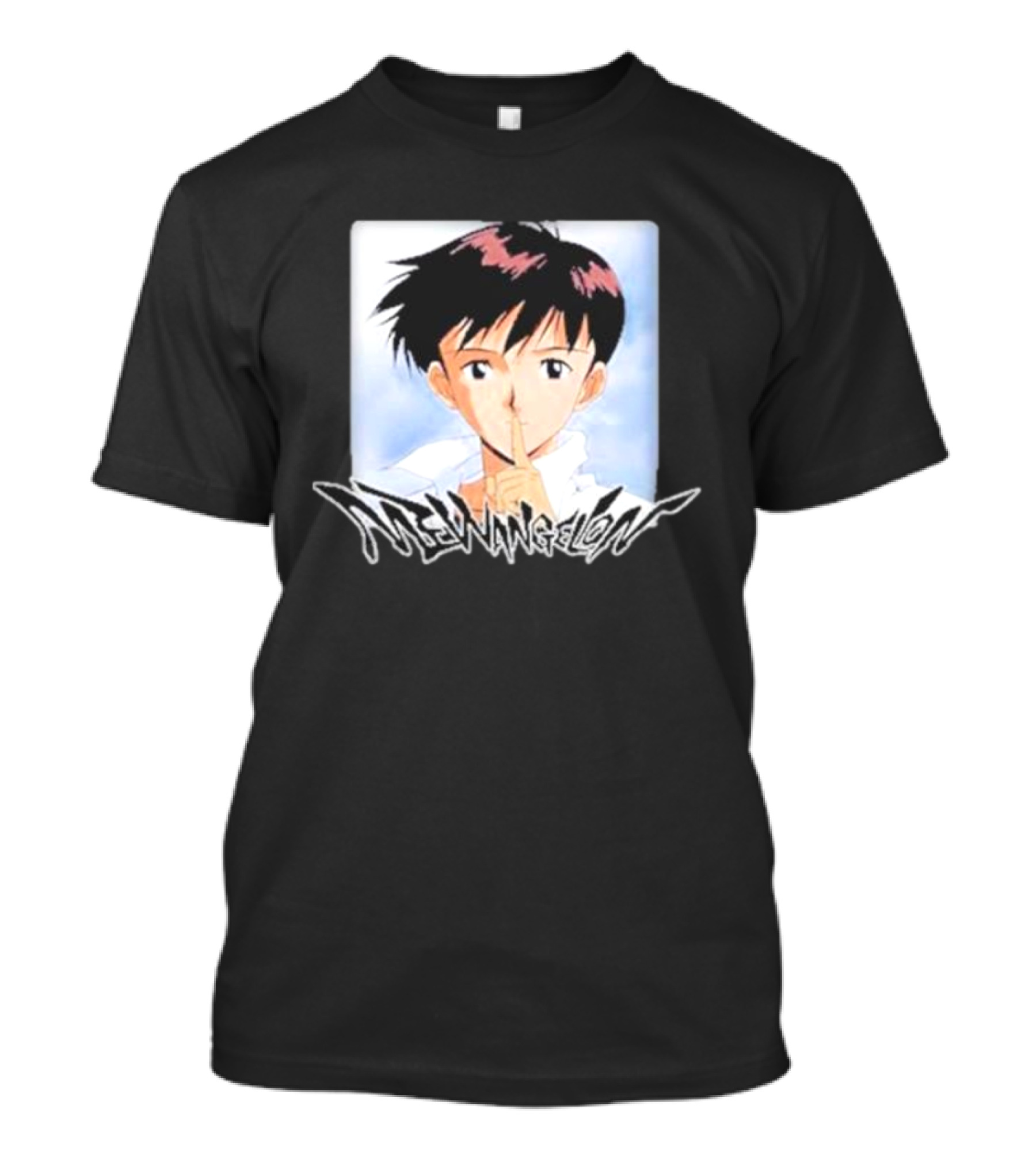Goofyahhtees Mewangelion Anime Character T-Shirt