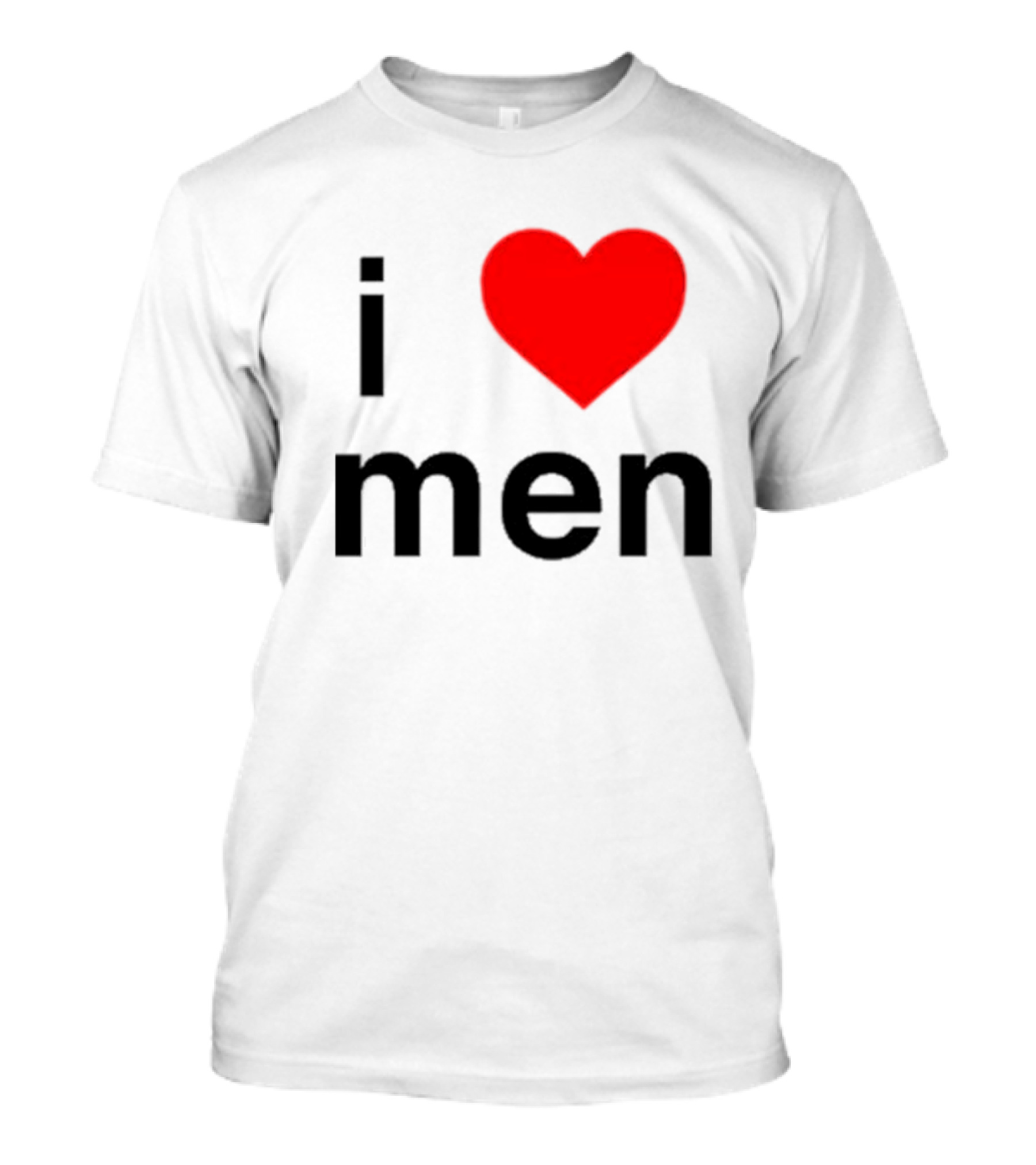 I Love Men Naomi Mcpherson Josette Heart T-Shirt