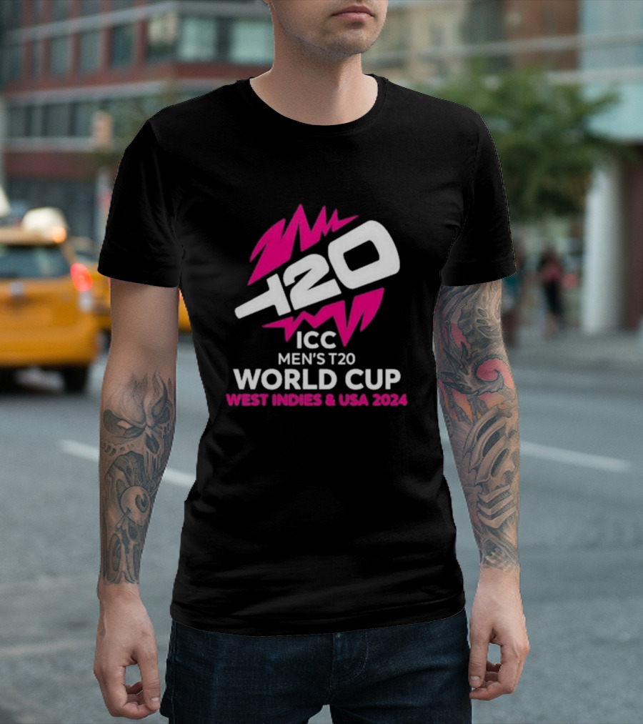 ICC Men's T20 World Cup West Indies And USA T-Shirt