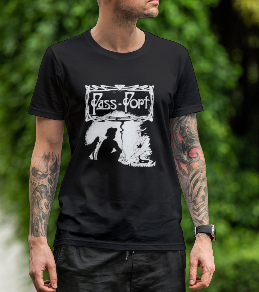 Pass-Port Logo Silhouettes T-Shirt