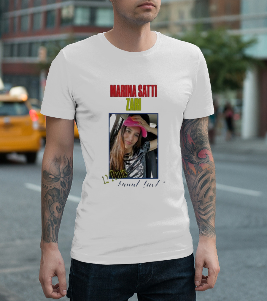 MARINA SATTI ZARI 12 Points Sound Good T-Shirt
