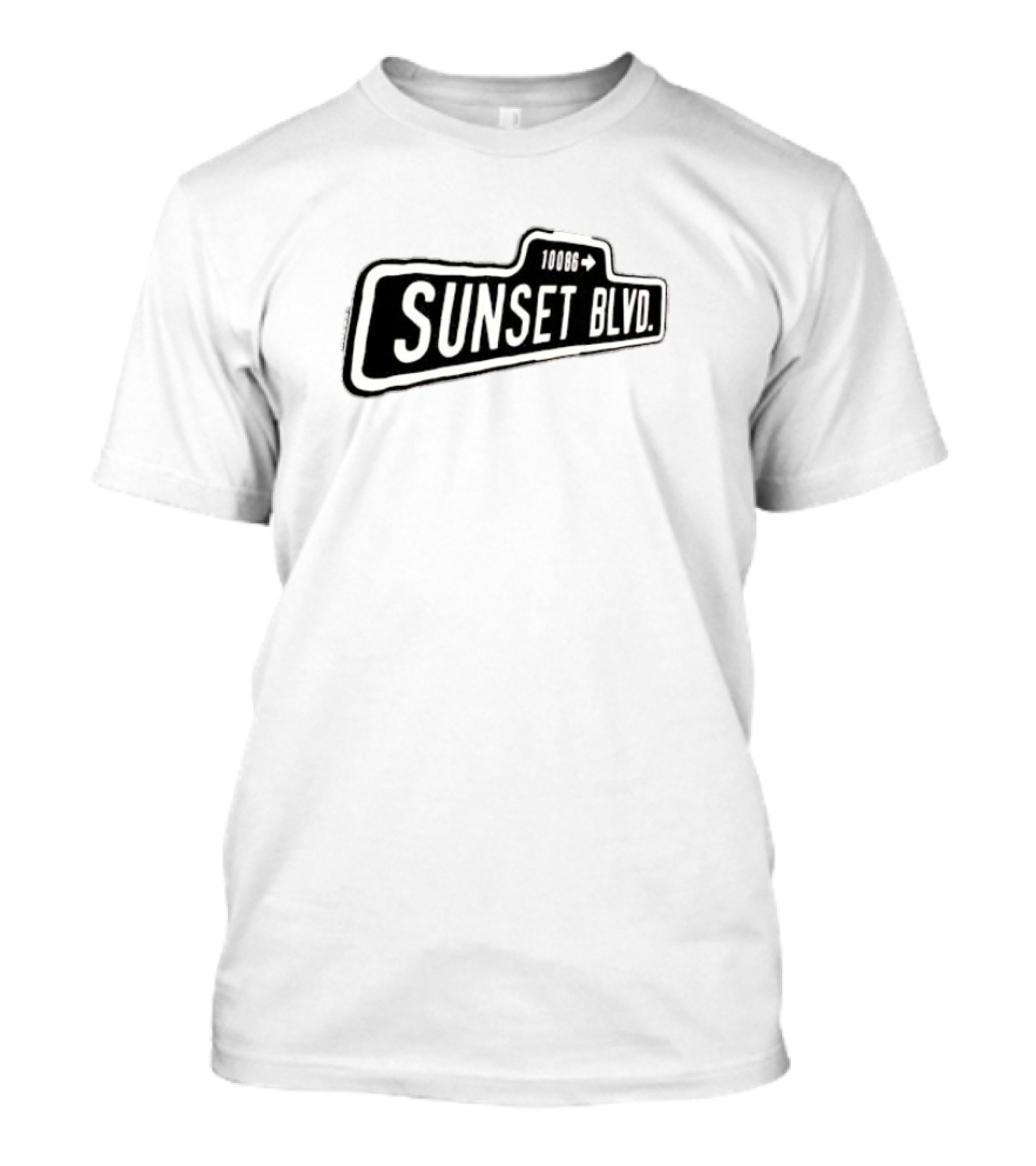 10086 Sunset BLVD 2024 Sign T-Shirt