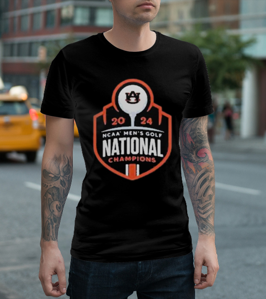 Auburn Tigers 2024 NCAA Men's Golf National Champions T-Shirt