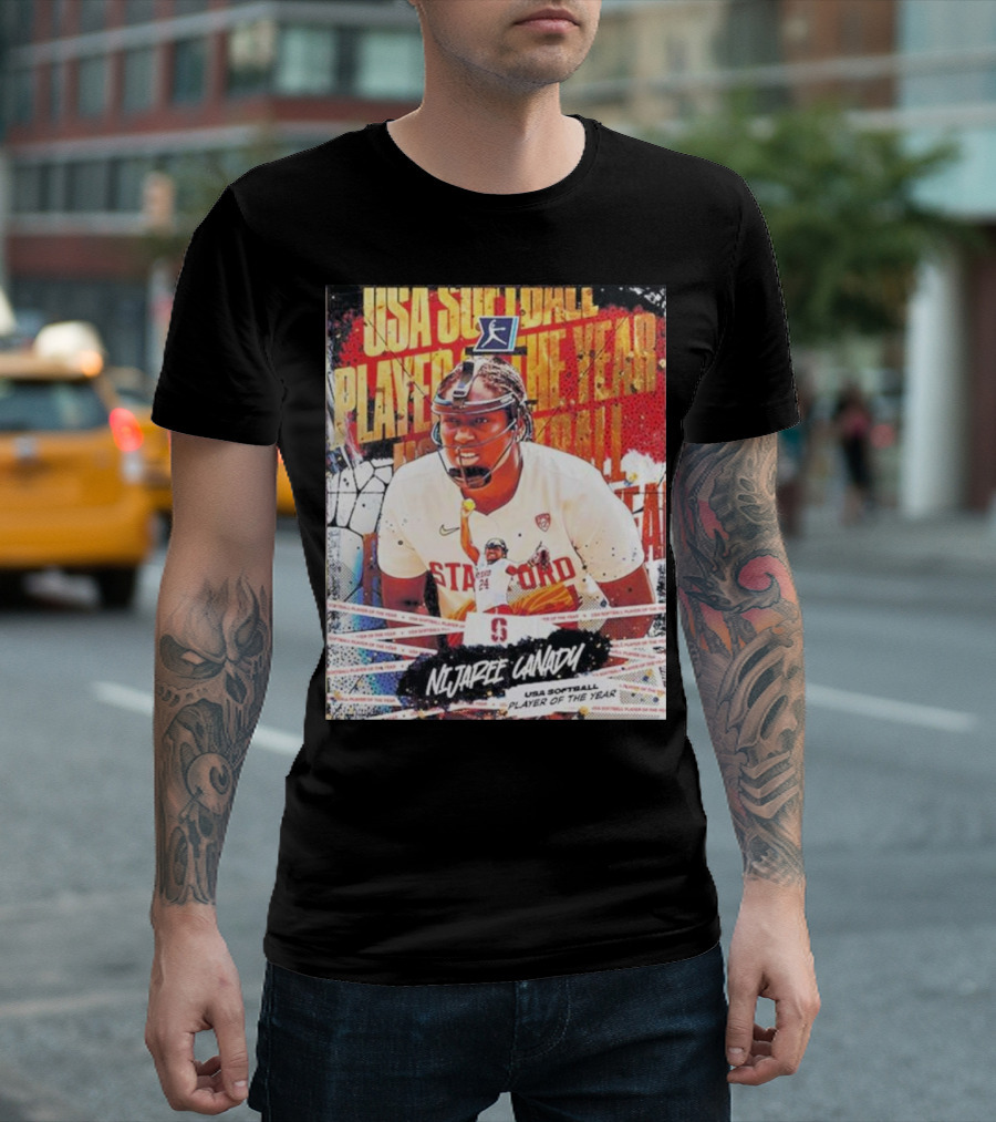 USA Softball Player Of The Year Nijaree Canady Stanford Pitcher 2024 Vintage T-Shirt