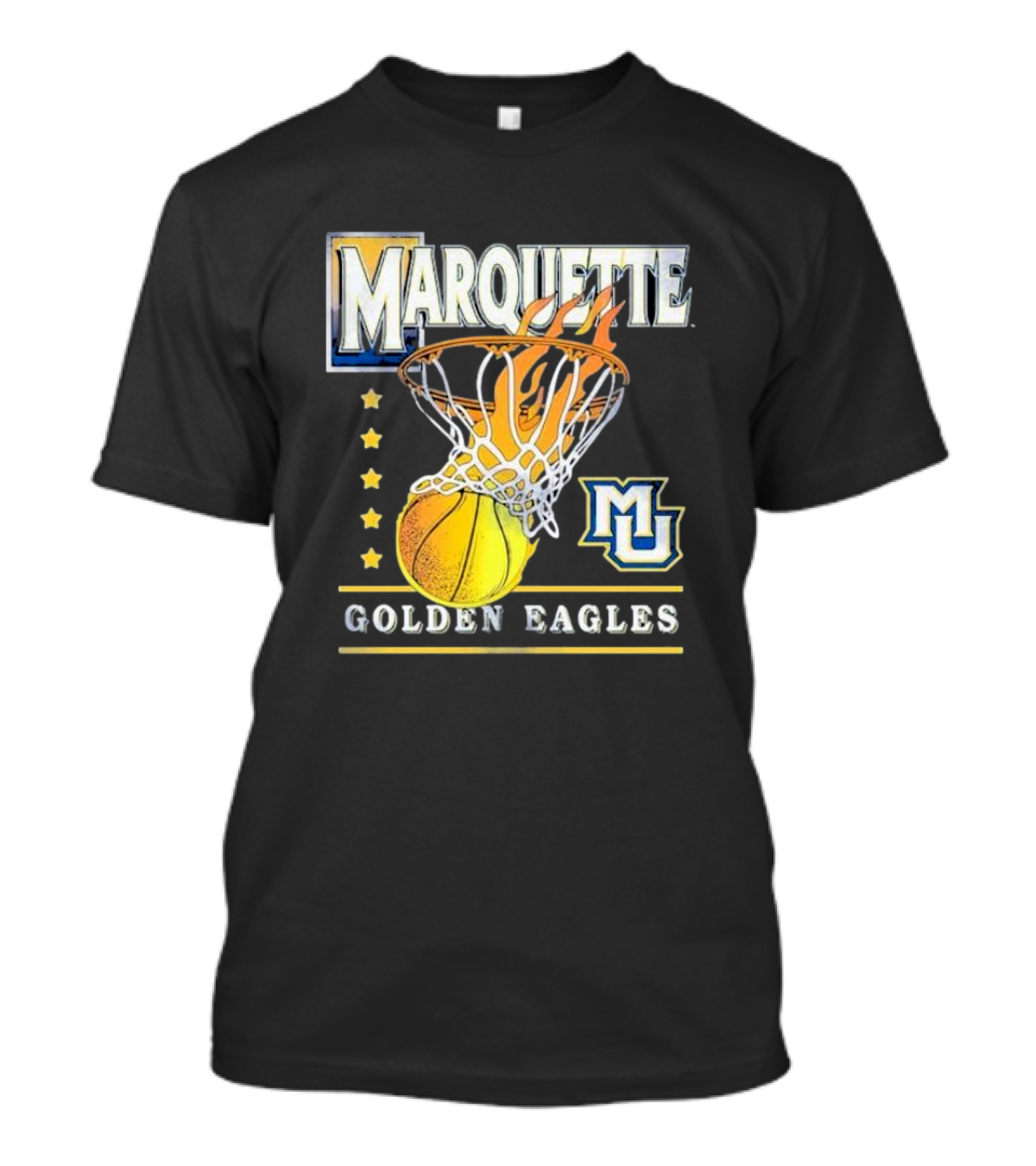 Marquette Hoops Golden Eagles Basketball 2024 MJ T-Shirt