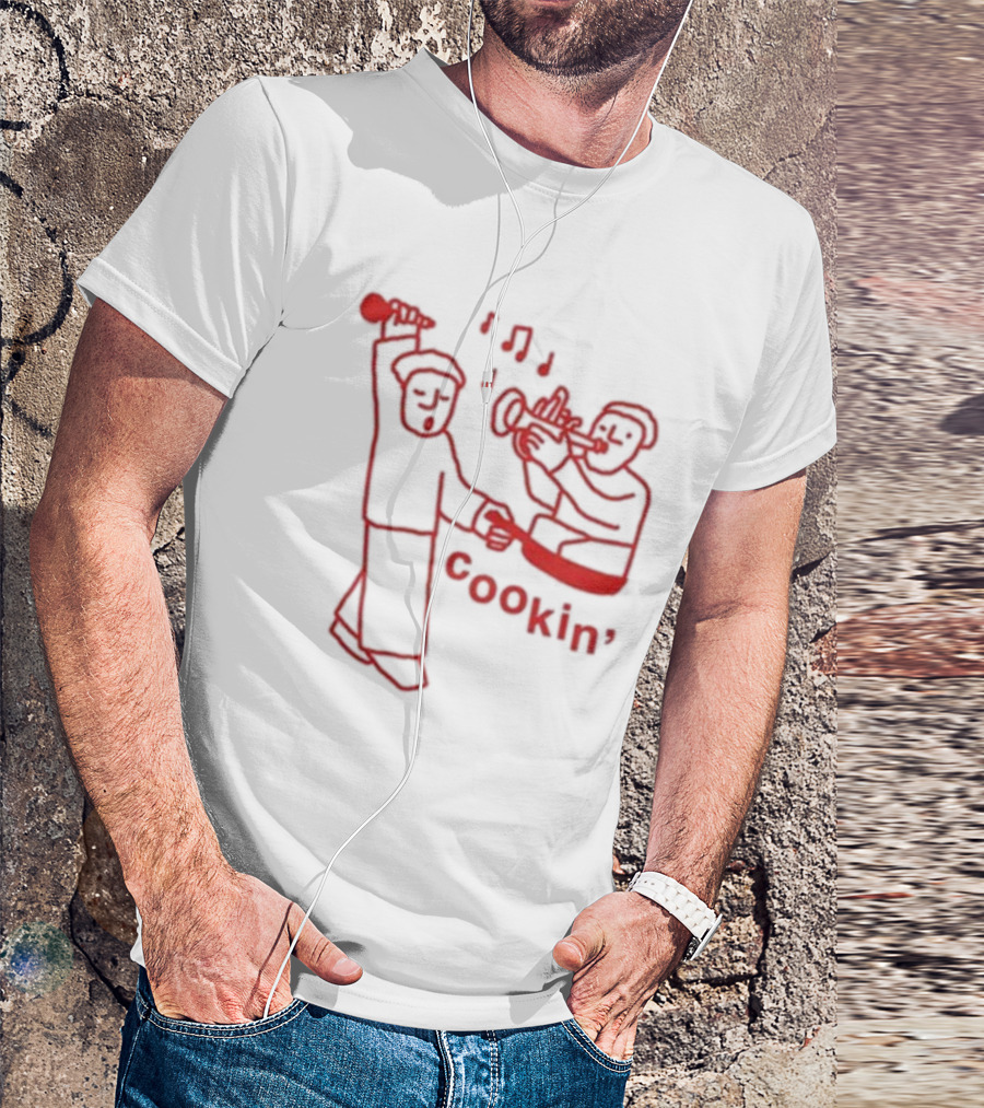 The Jazz Estate Cookin' Musical Duo Performance T-Shirt