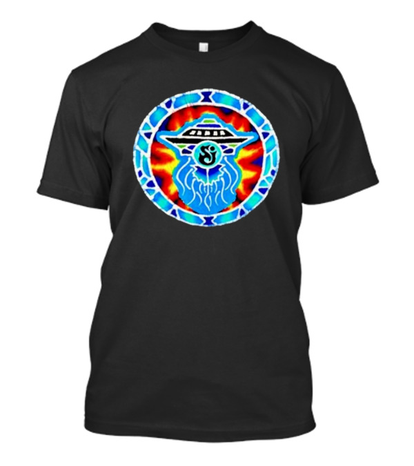 The String Cheese Incident Subterranean Vision UFO Psychedelic Mandala T-Shirt