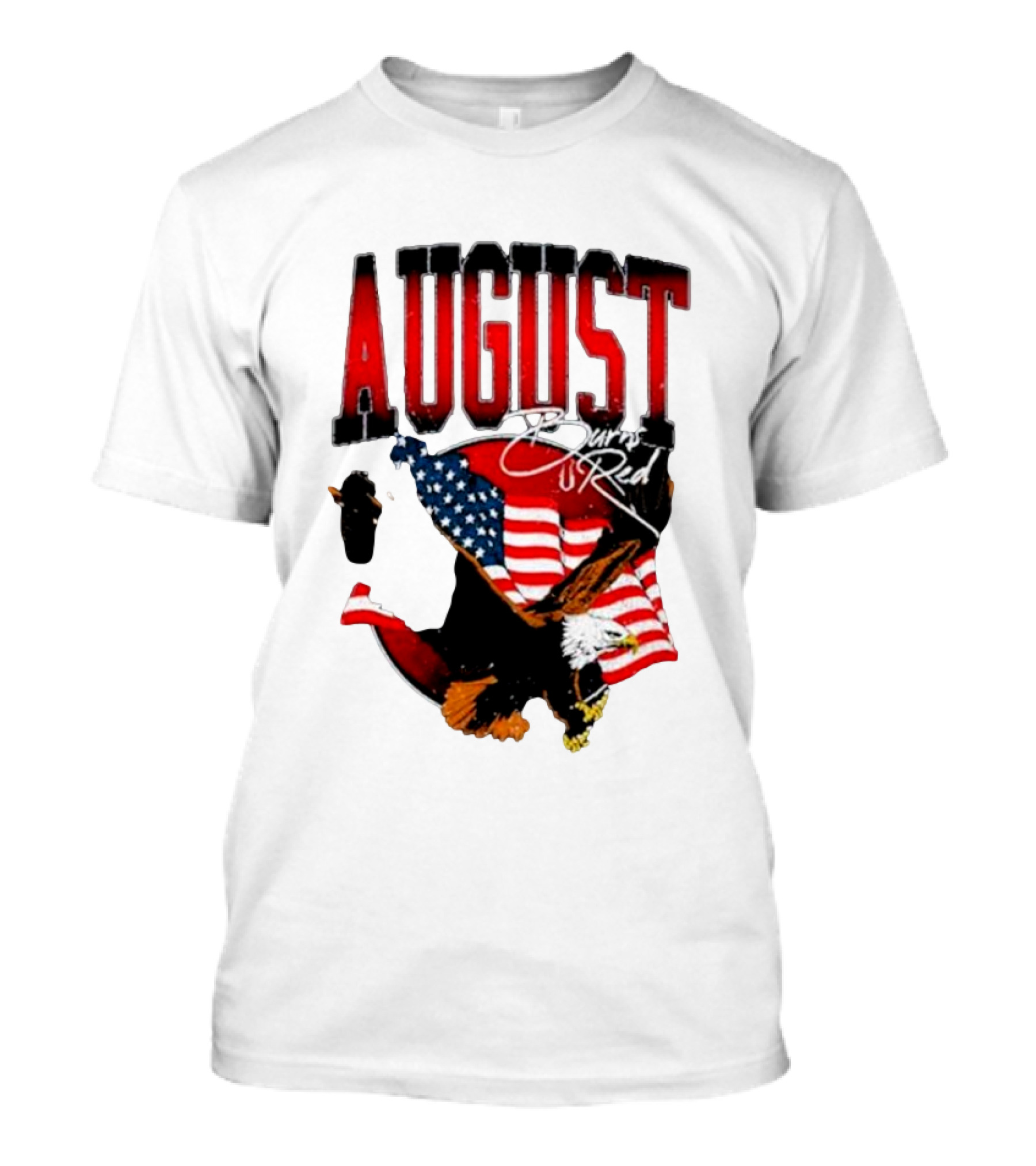 August Burns Red Murica 2024 American Flag Eagle T-Shirt