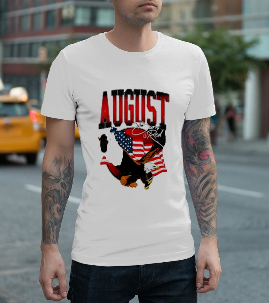 August Burns Red Murica 2024 American Flag Eagle T-Shirt